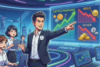 Fundstrat’s Tom Lee Predicts Crypto Rebound as Gold and Silver Lose Steam