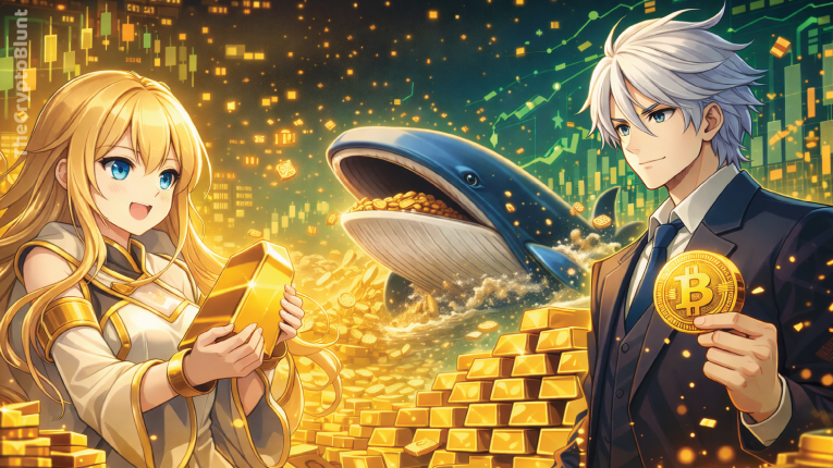 Gold Buying Hits Rare Extreme, Rivaling Crypto Whale Activity