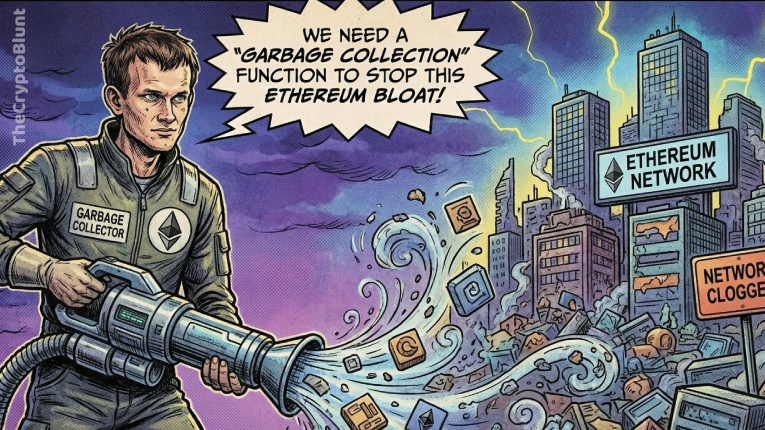 Vitalik Proposes “Garbage Collection” to Curb Ethereum Bloat