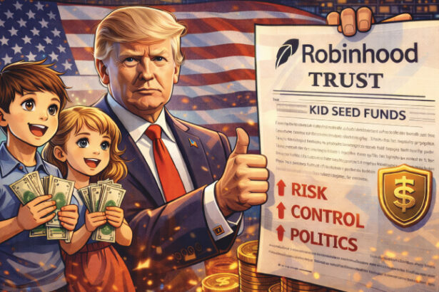 Trump Wins Applause for Robinhood-Backed Kid Funds, but Risks Remain