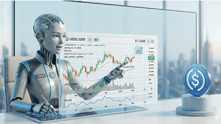 USDC Weekly Technical Analysis: Stability Holds as Price Maintains Peg Near $1