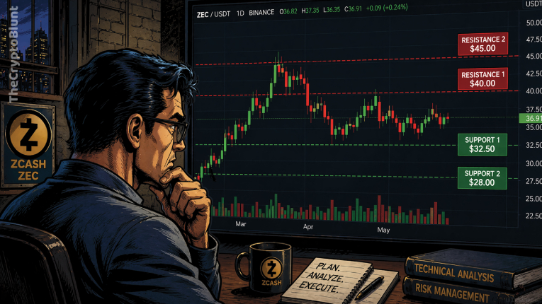 Zcash Technical Analysis: Key Support and Resistance Levels to Watch